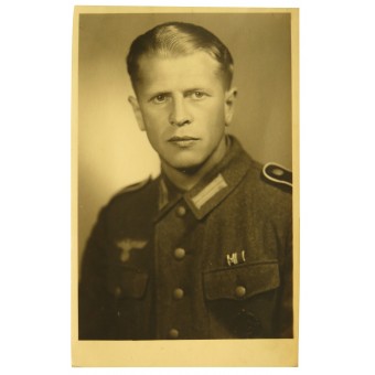 Wehrmacht infanterist studio portrait. Espenlaub militaria